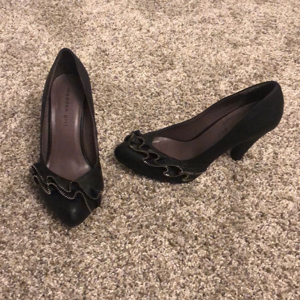 Steve Madden Madden Girl Black Heel